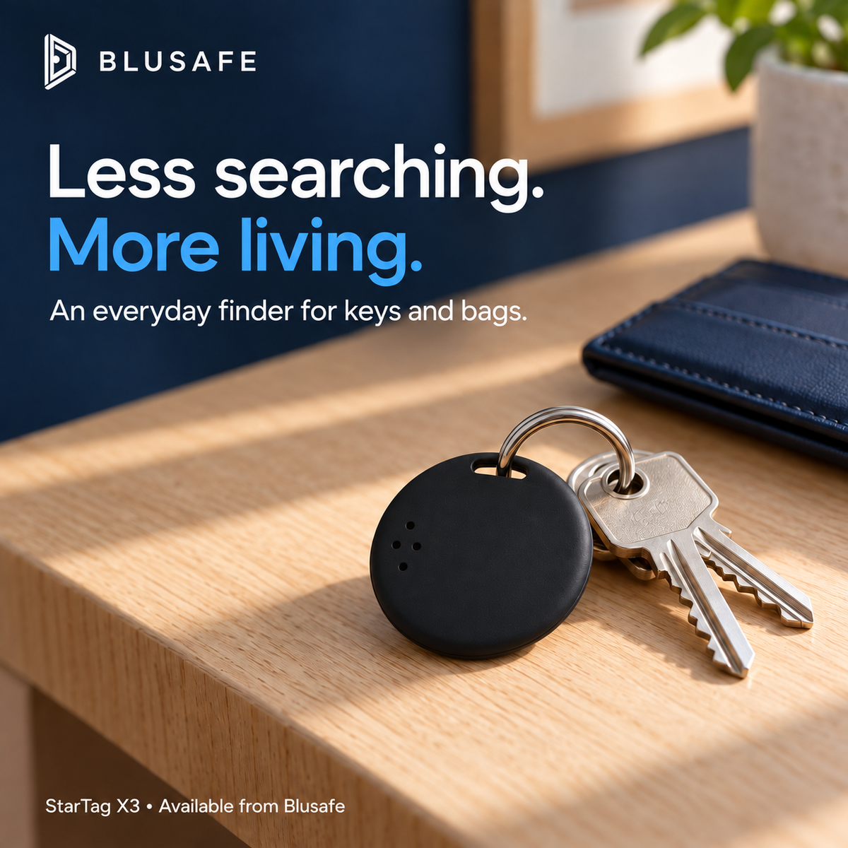 StarTag X3 Bluetooth Tracker — Apple Find My or Android Find Hub