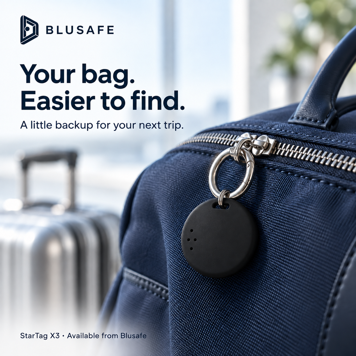 StarTag X3 Bluetooth Tracker — Apple Find My or Android Find Hub