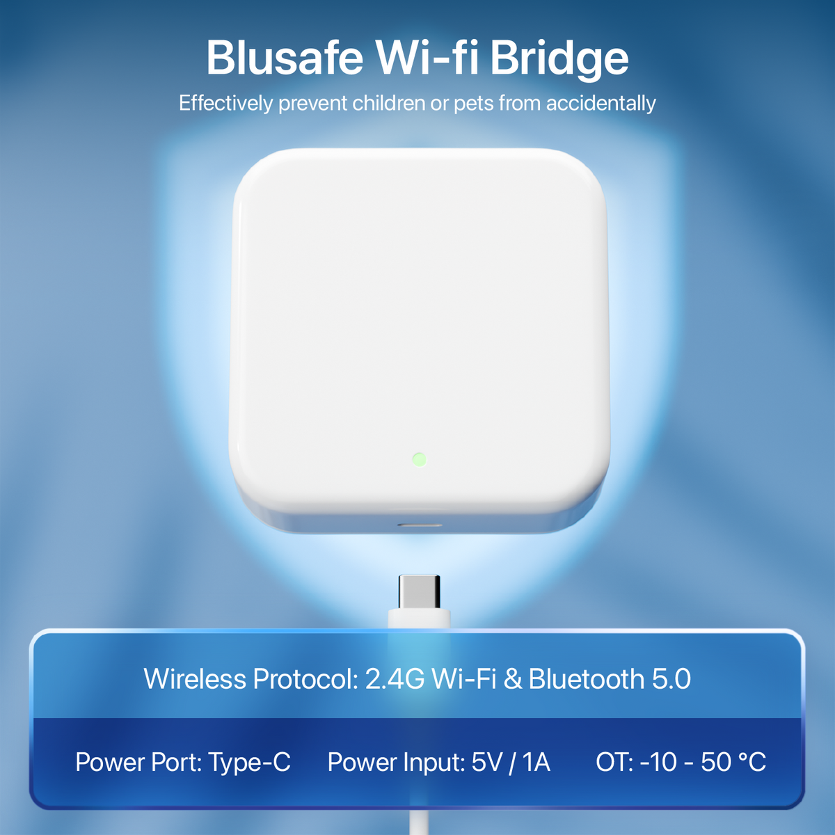TTLock G2 Wi-Fi Gateway for Blusafe Smart Locks