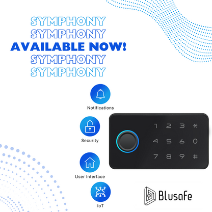 Blusafe Symphony Smart Cabinet Lock — RFID, NFC & App