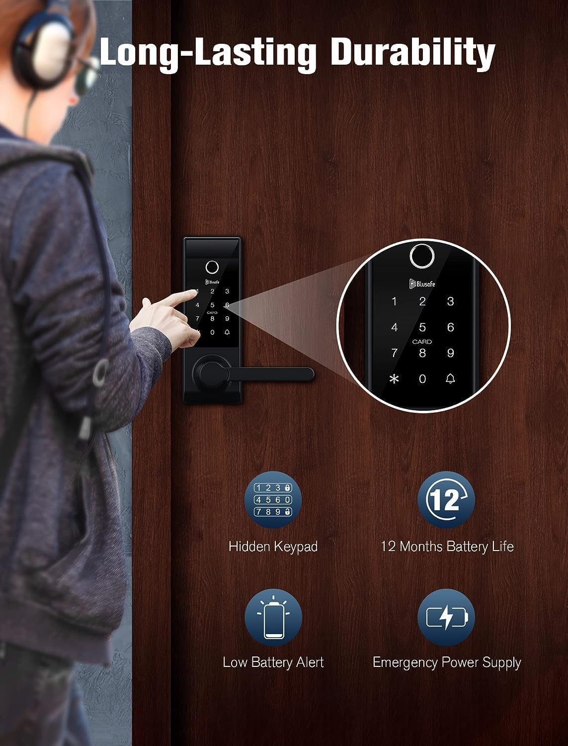 Blusafe Contour Without Camera Black
