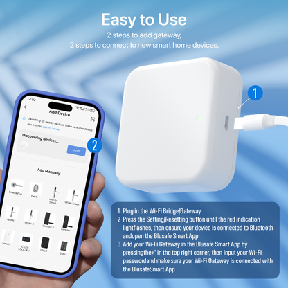 TTLock G2 Wi-Fi Gateway for Blusafe Smart Locks
