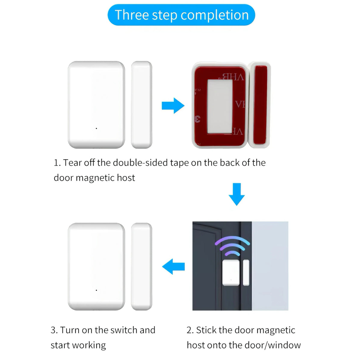 Blusafe DS2 Door Sensor for TTLock Smart Locks