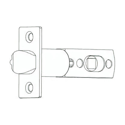 Blusafe Latch — Adjustable 60 / 70 mm